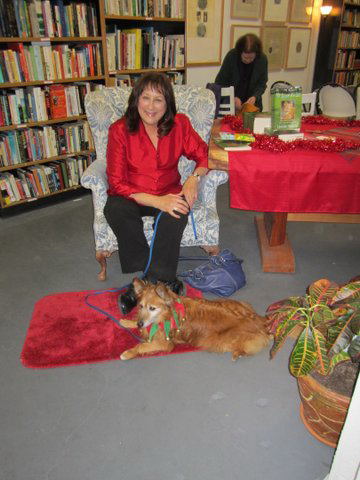 OK, here we are at our book signing.